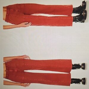 ROLLA'S: High Rise Heidi Jeans In Brick